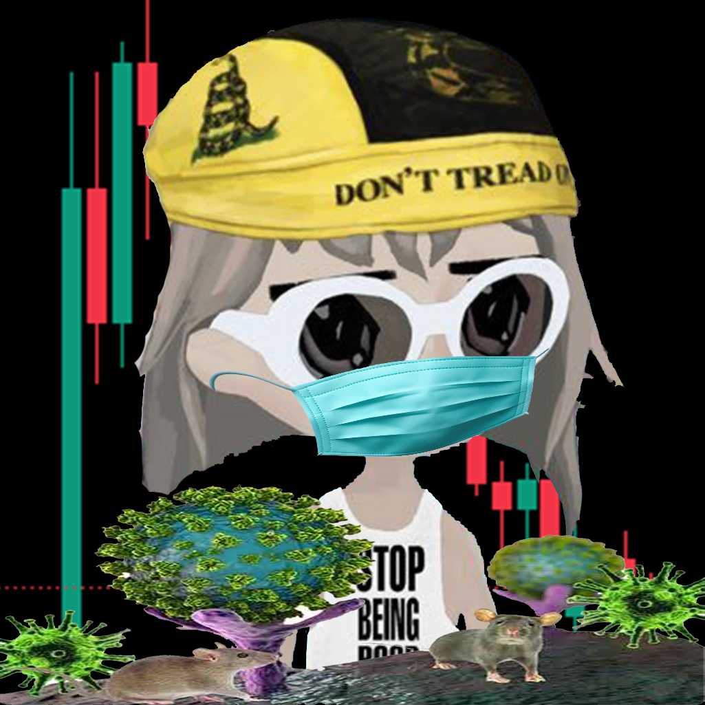 Alon Shill β masked profile with charts and viruses